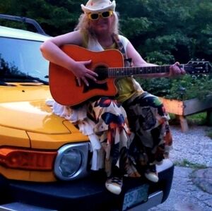 New"Pistil Floral Corduroy Hat